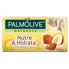 SABONETE PALMOLIVE SUAVE OLEO AMENDOAS E LANOLINA