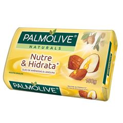 SABONETE PALMOLIVE SUAVE OLEO AMENDOAS E LANOLINA