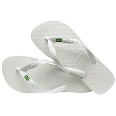 SANDALIA HAVAIANAS BRASIL BRANCA 33/34