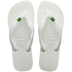 Sandália Havaianas Brasil Branca 43/44