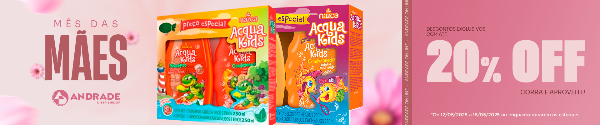 Ofertas semana 3 Maio Acqua Kids