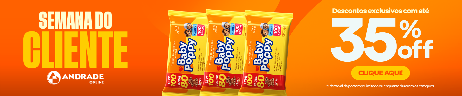 Ofertas Semana 3 Setembro 2026 Baby Poppy