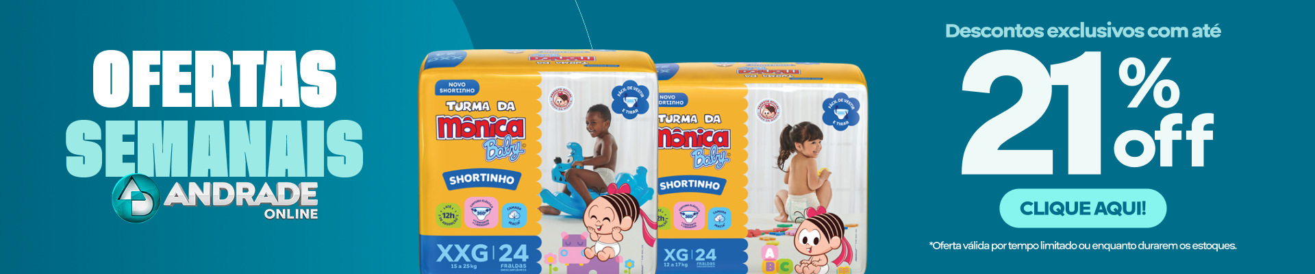 Ofertas Semana 5 Outubro 2026 Turma da Mônica