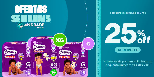 Ofertas Semana 2 Setembro 2026 Fraldas Cremer