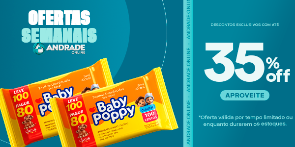 Ofertas Semana 3 agosto 2026 Baby Poppy Toalhas 