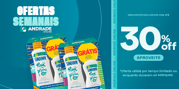 Ofertas Semana 3 agosto 2026 Promoção Solar Sundown 