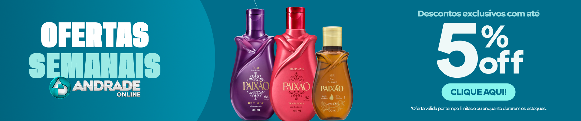 Ofertas Semana 5 Outubro 2026 Óleo Paixão