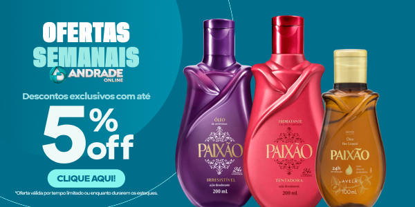 Ofertas Semana 5 Outubro 2026 Óleo Paixão