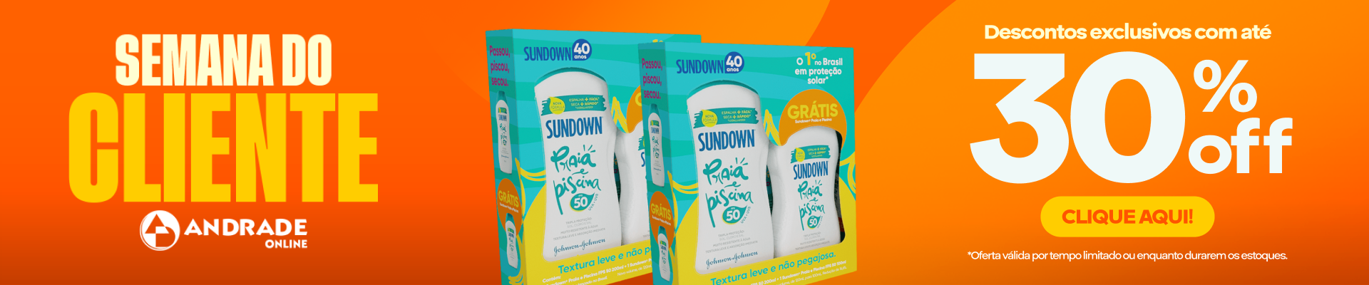 Ofertas Semana 3 Setembro 2026 Sundown