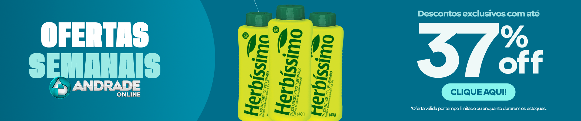 Ofertas Semana 5 Outubro 2026 Talco Herbíssimo